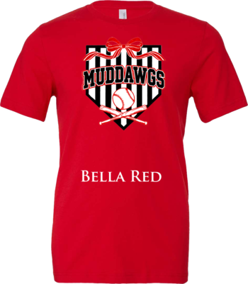 Alternative view of Muddawgs Stripped Home Plate Ribbon