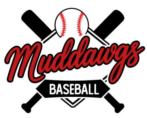Muddawgs Cursive Home Plate