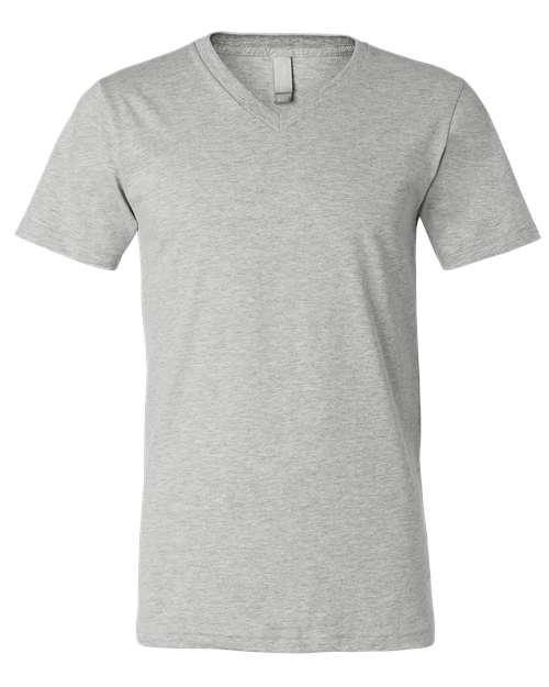 BELLA + CANVAS Heather Colors V-Neck Tee