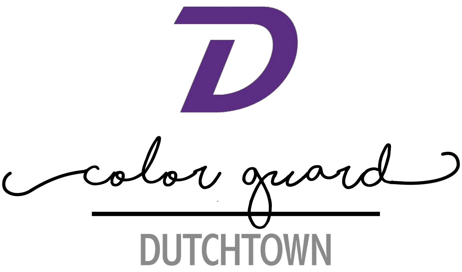 D Color Guard Dutchtown Dark Grey Lettering