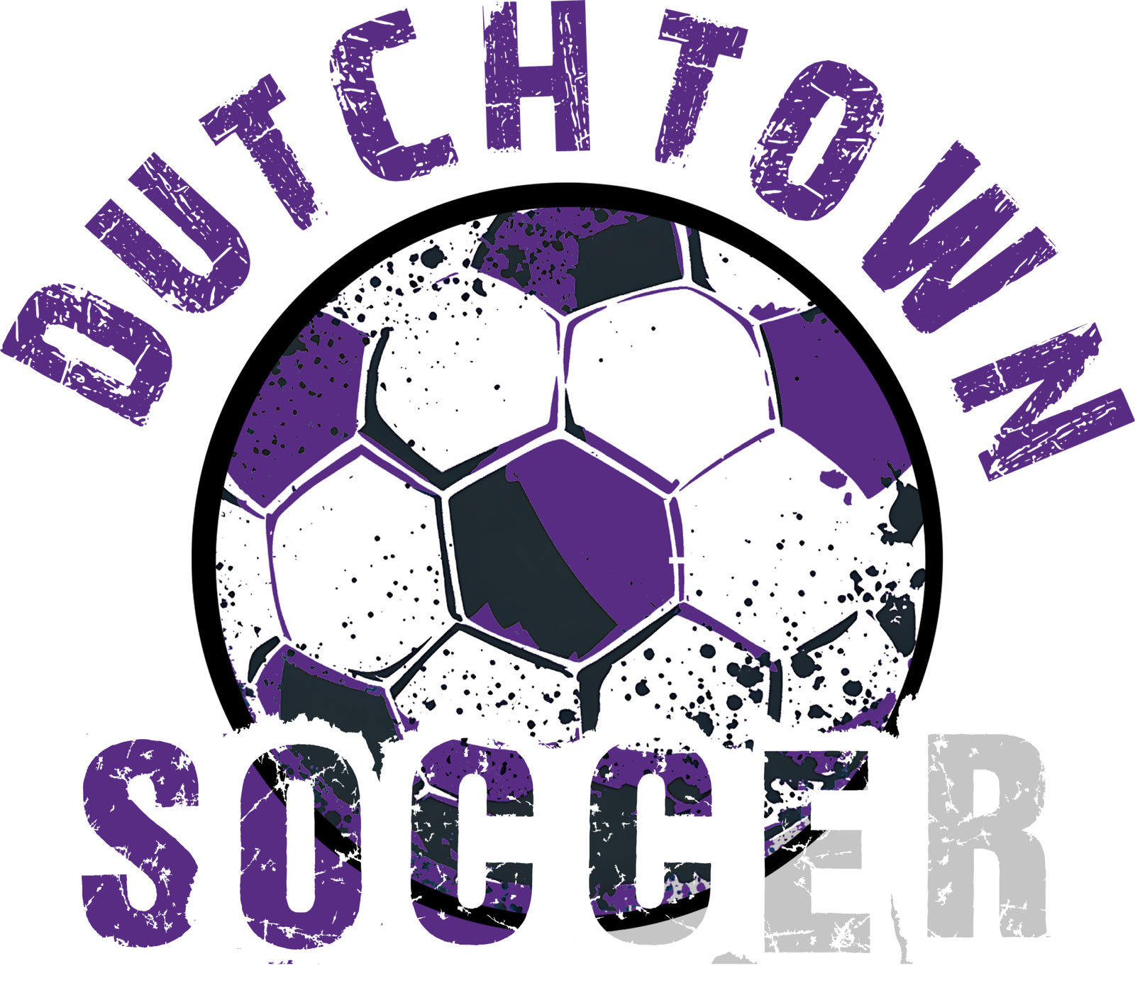 DT 2025 Soccer Designs Dutchtown Soccer Distressed