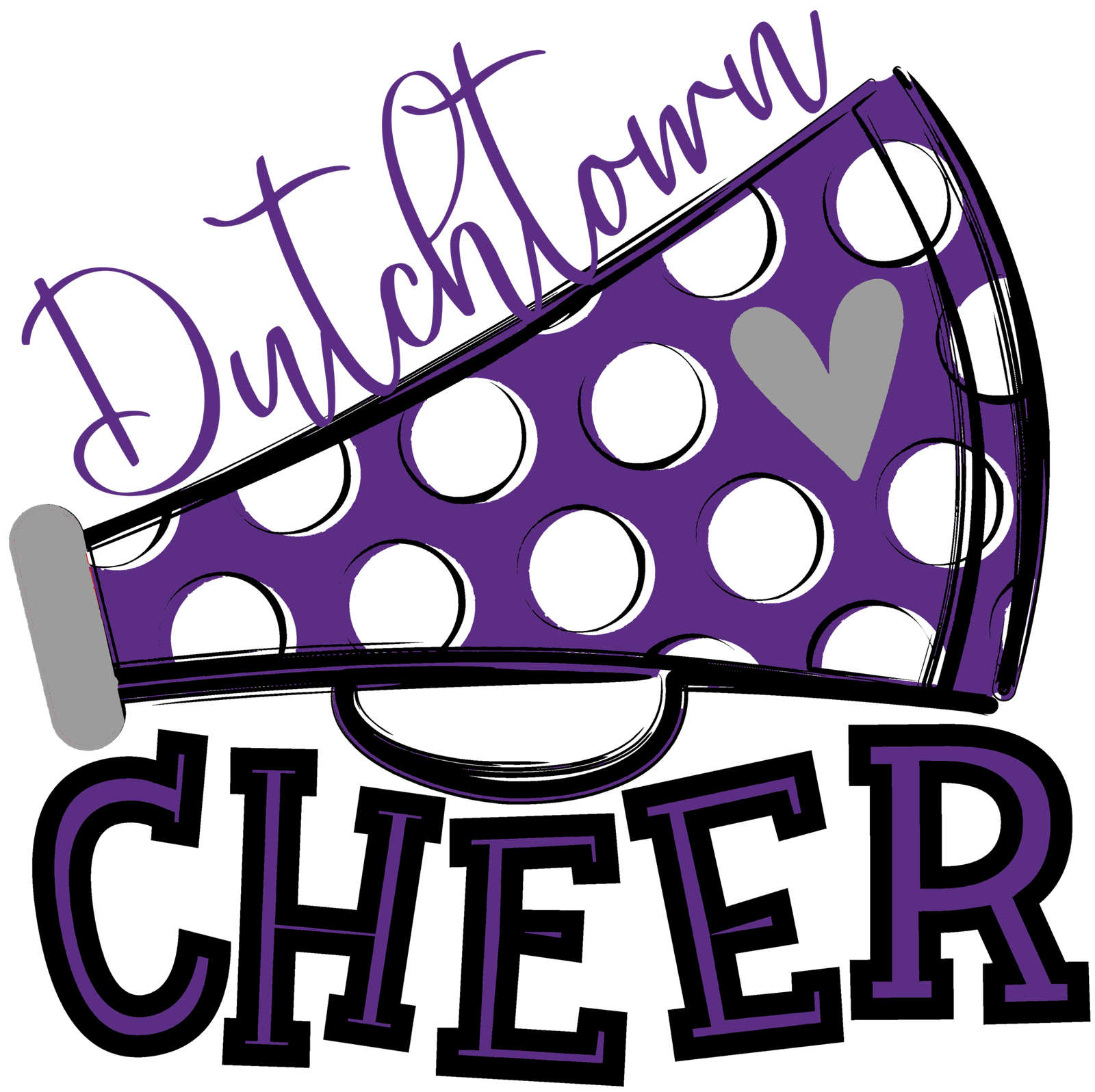 Dutchtown Cheer Megaphone