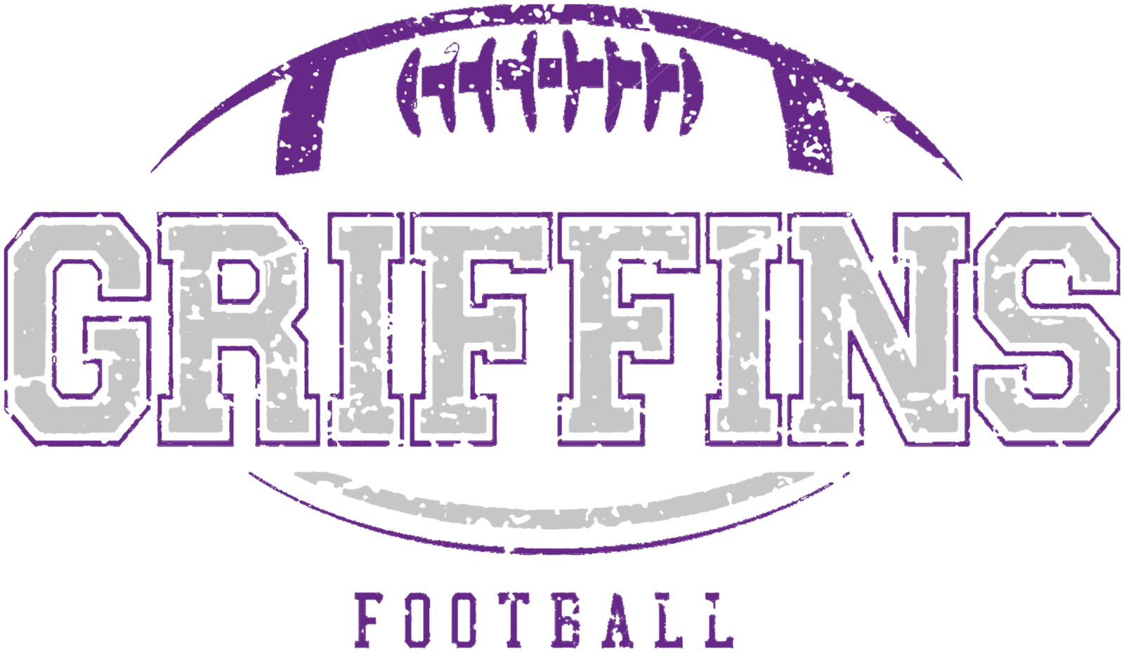 Dutchtown Football Distressed Griffins Football