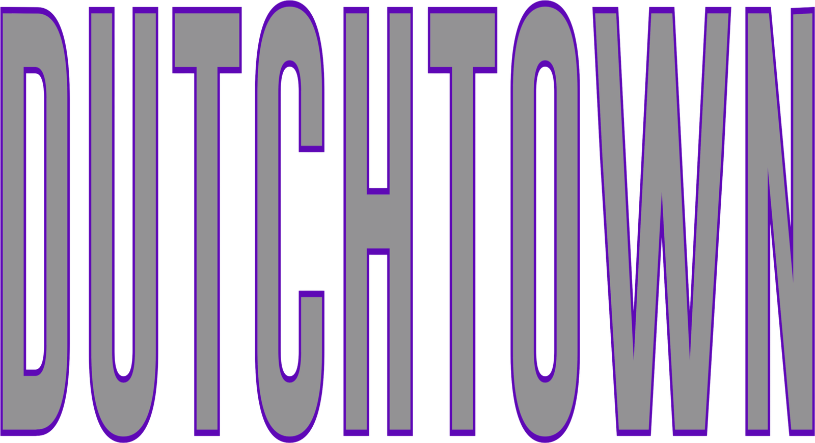 Dutchtown Griffins Tall Font