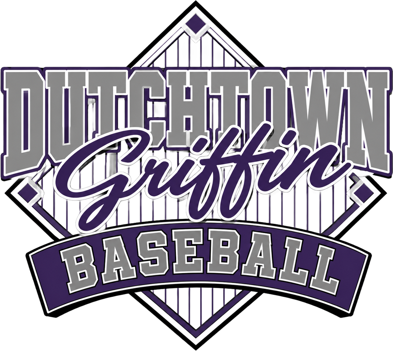 Dutchtown Griffins Script Baseball