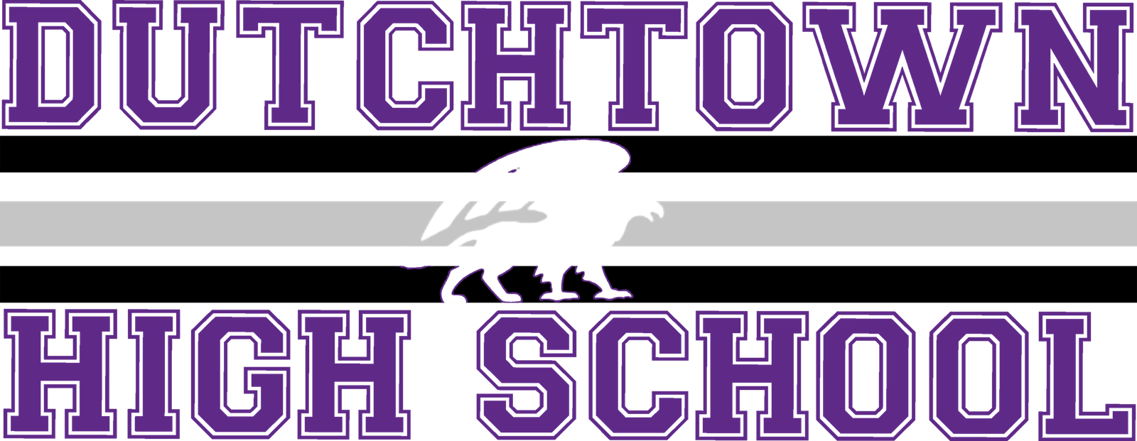Dutchtown High School Griffin With Lines