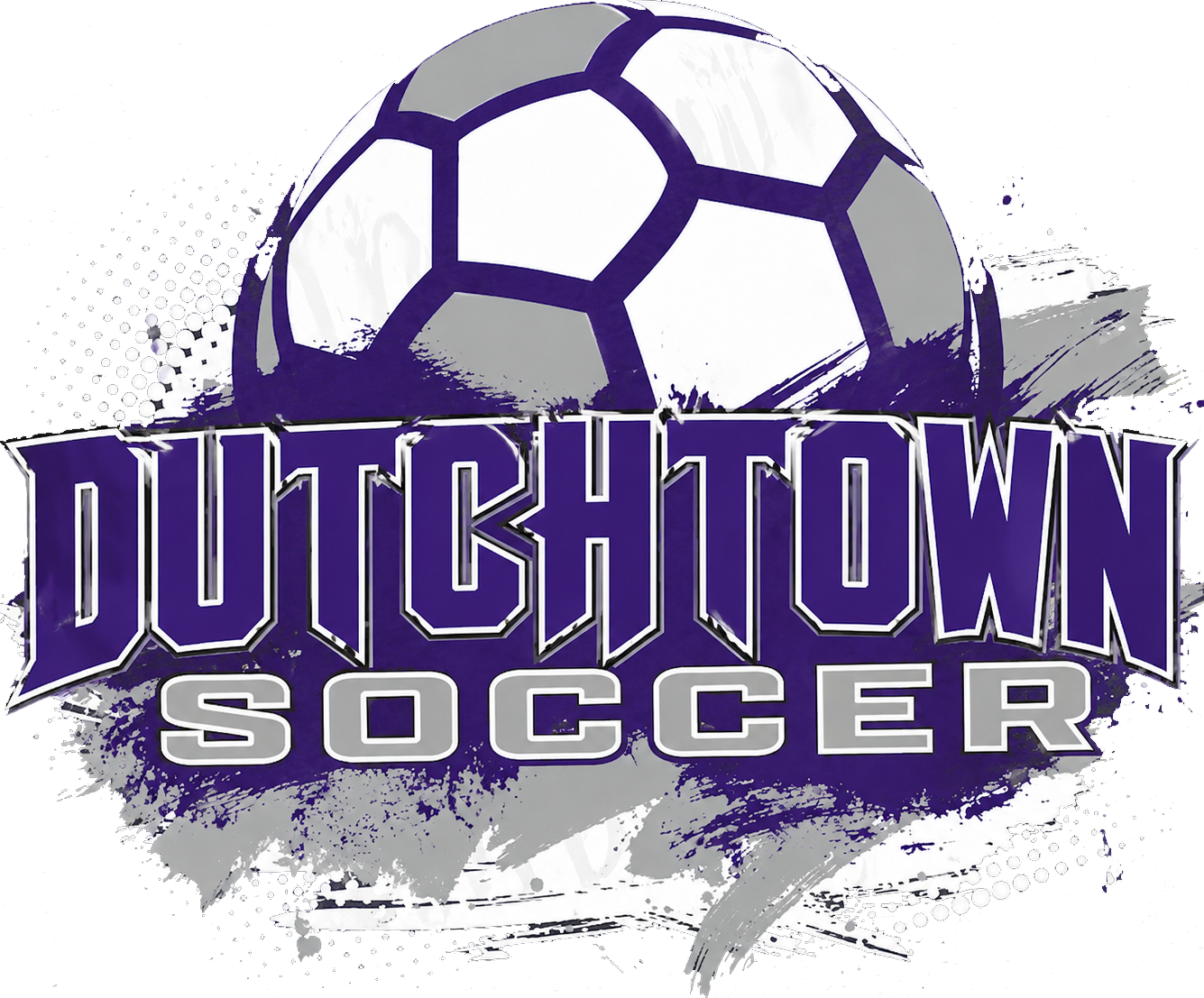 Dutchtown Soccer Paint Strokes
