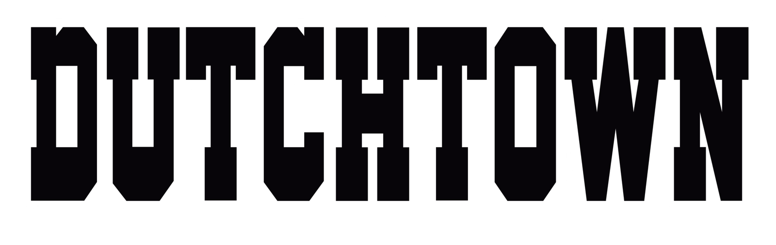 Dutchtown Michigan Font