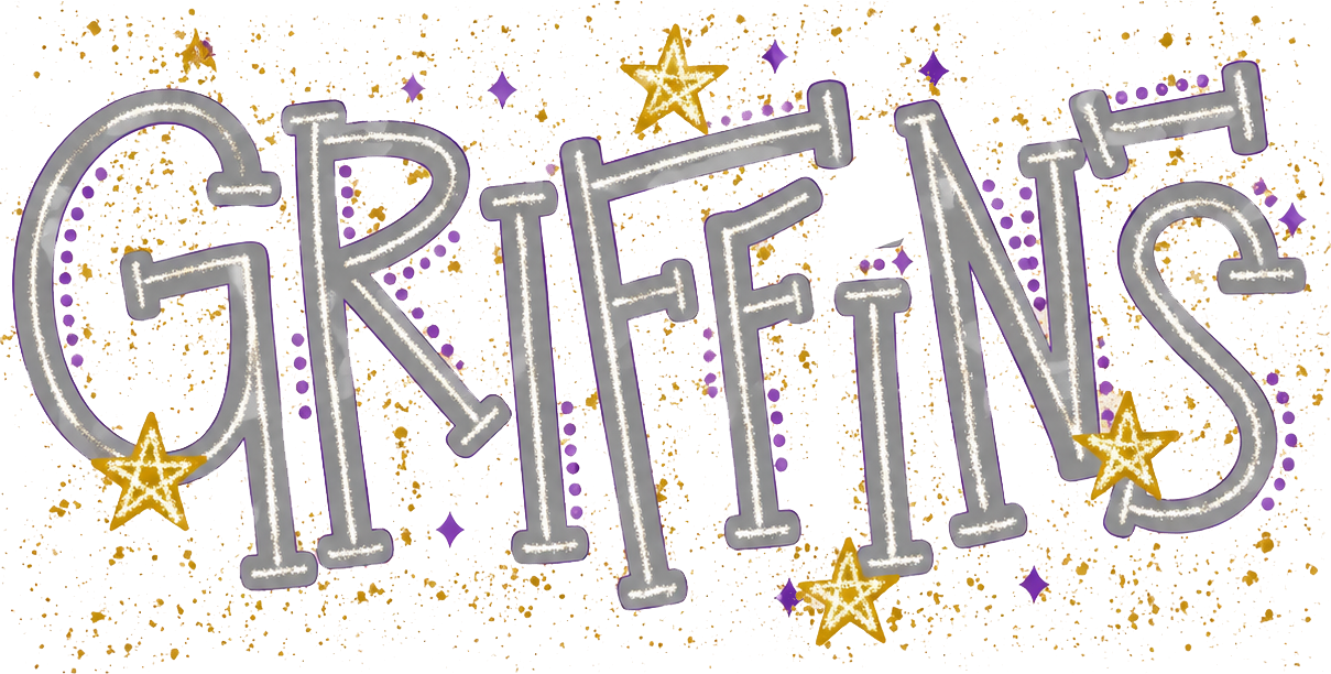 Gray Griffins Stars Dots