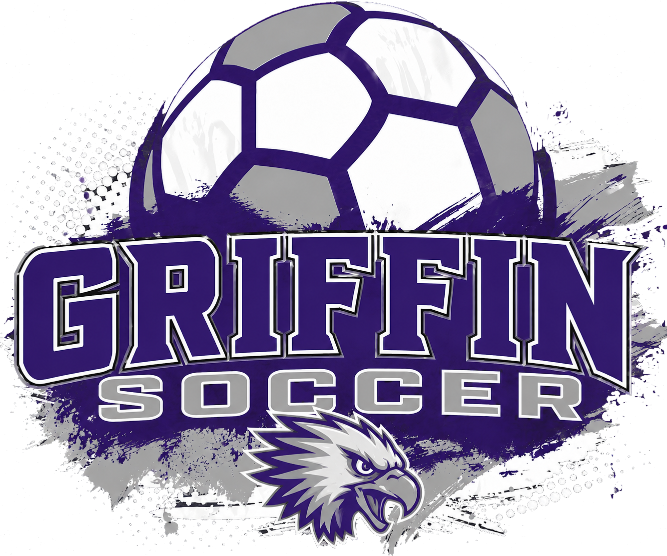 Griffin Soccer Paint Strokes