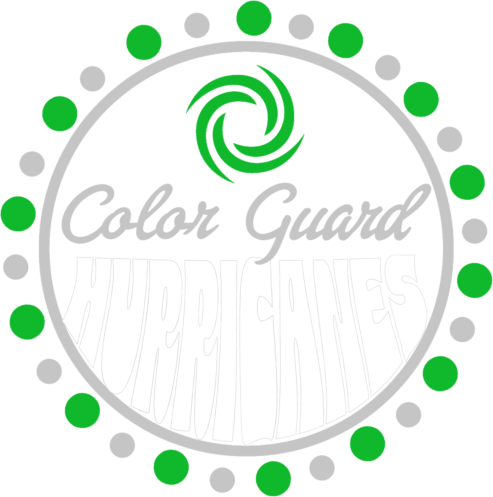 2025 Hurricane Color Guard Hurricanes Circle Color Gaurd For Navy Tee