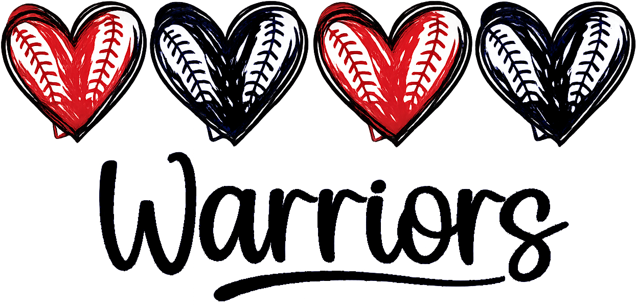 Baseball Hearts Warriors