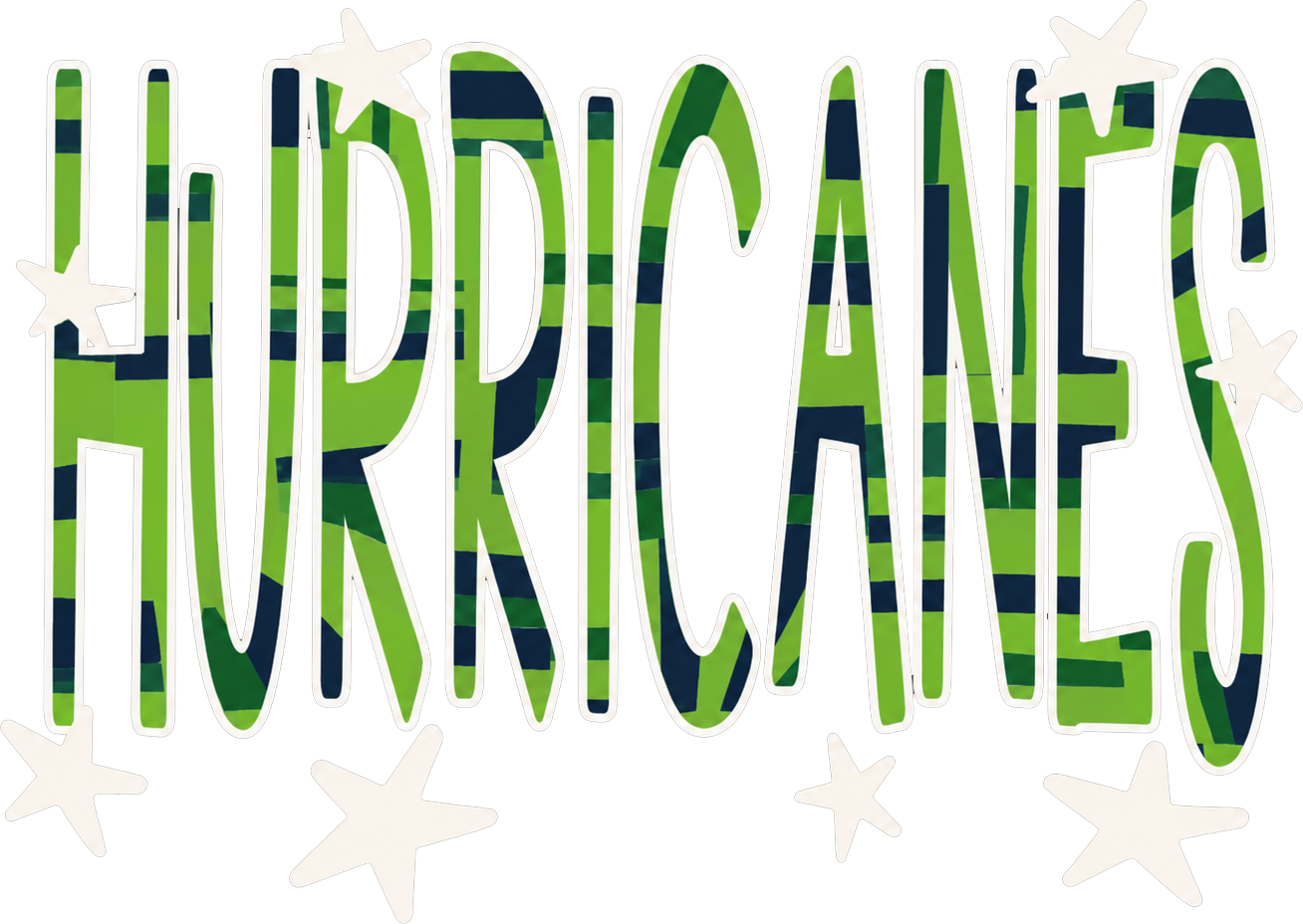 Candy Stripped Hurricanes