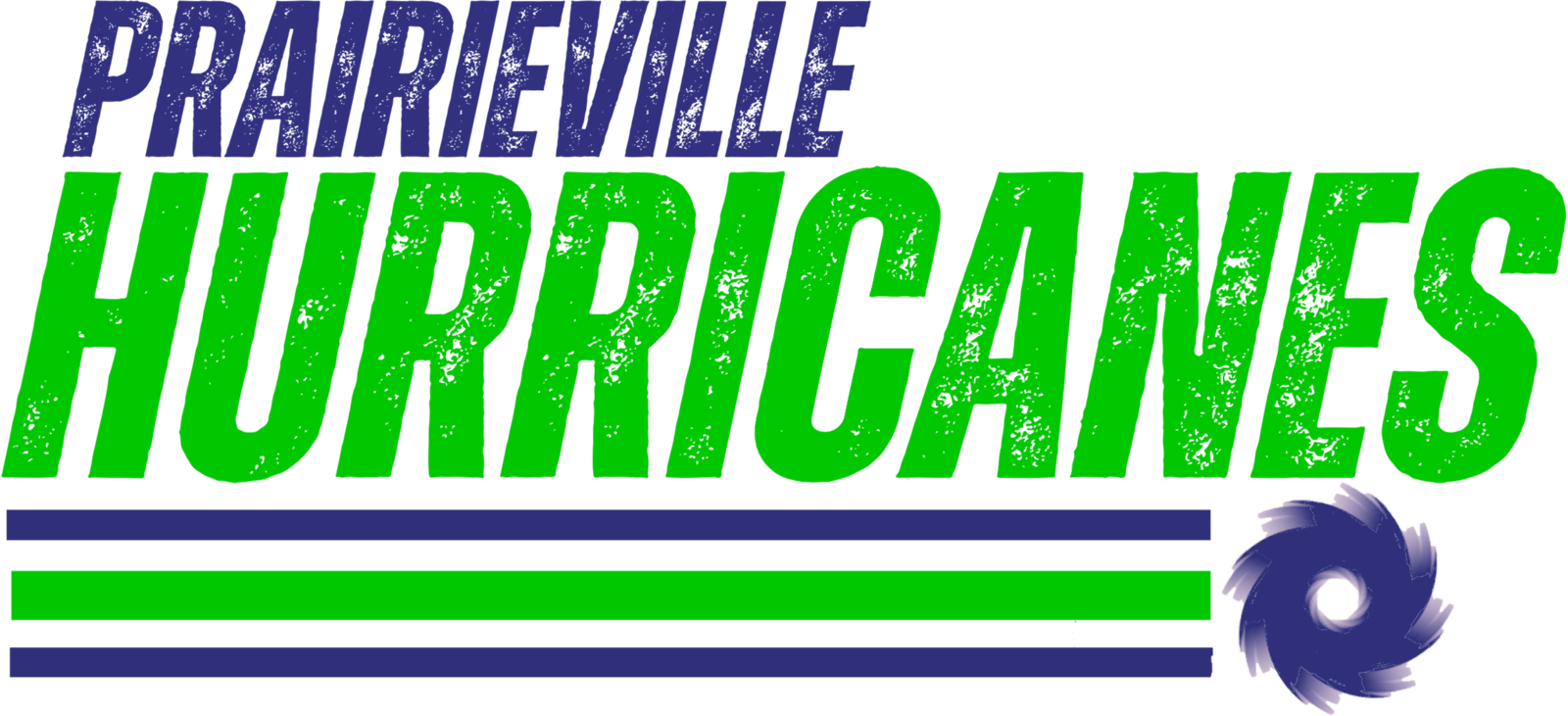 Distressed Pville Hurricanes With 3 Lines