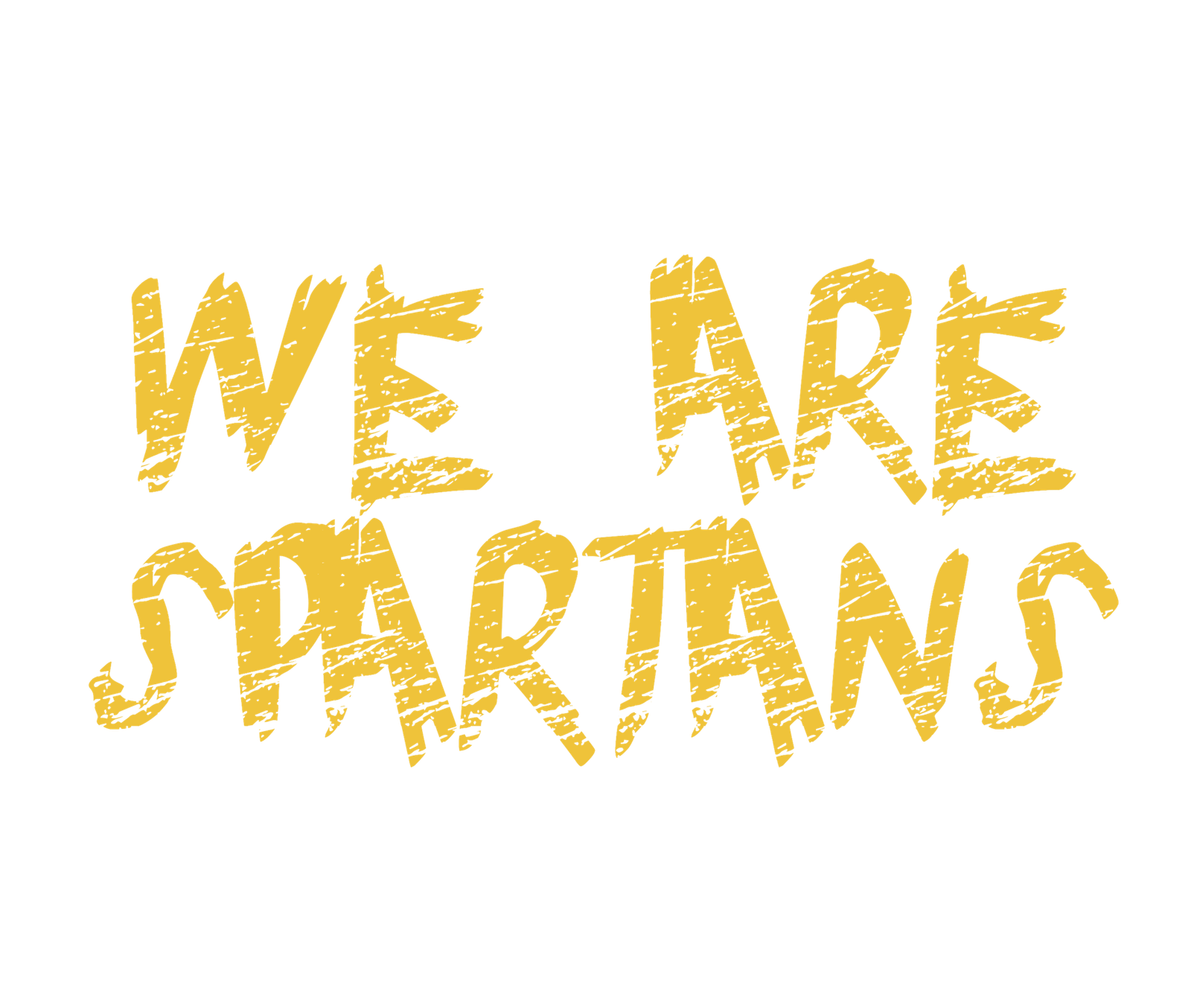 EA Spirit Designs We Are Spartans Grunge
