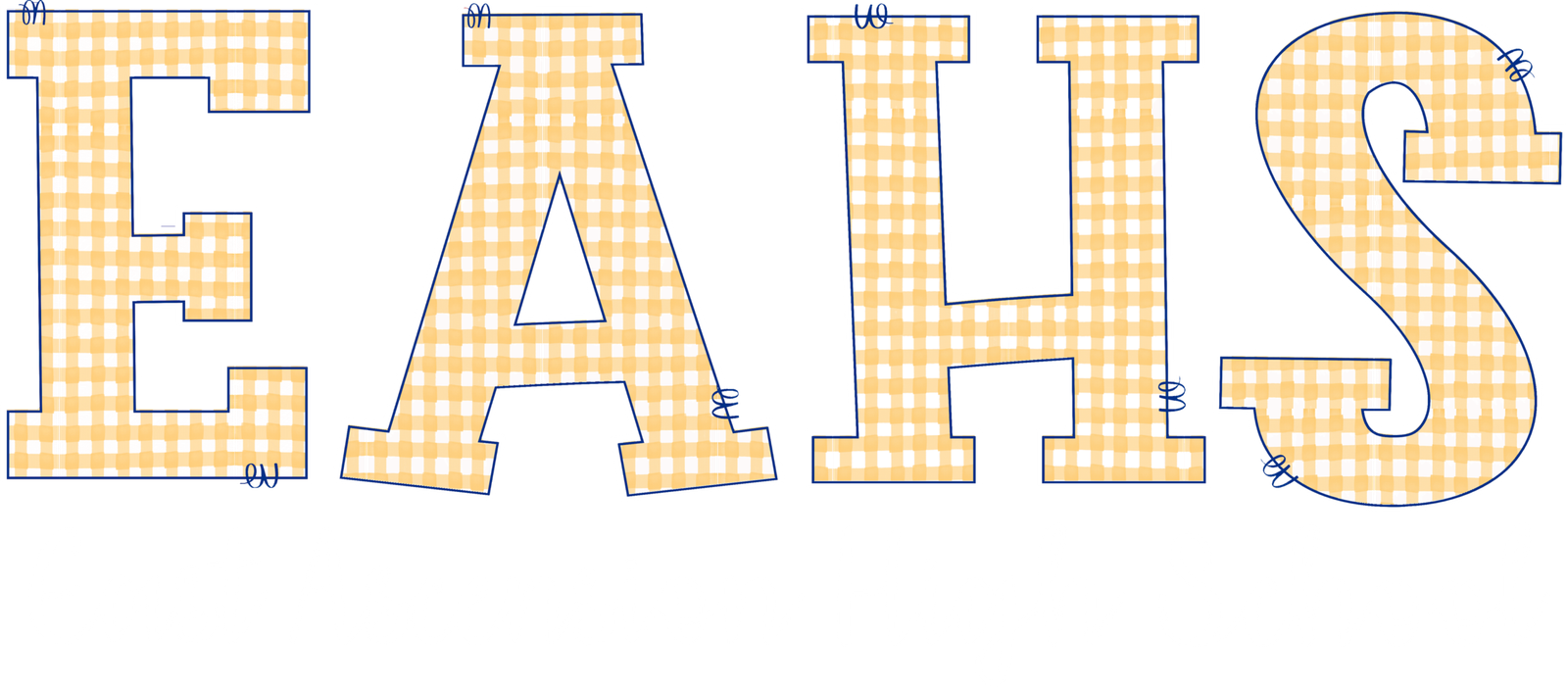 EAHS Yellow Gingham