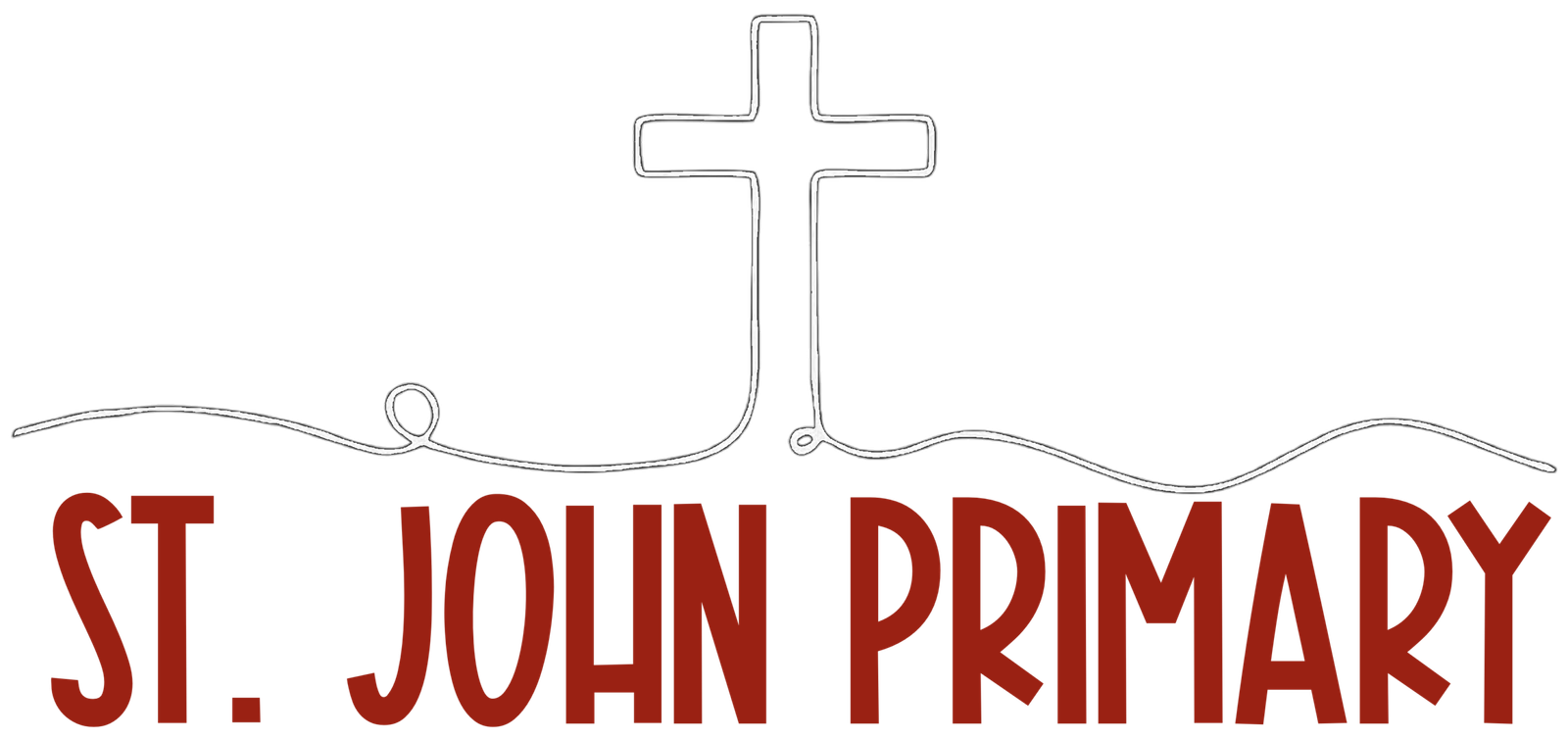 St. John With Line Cross