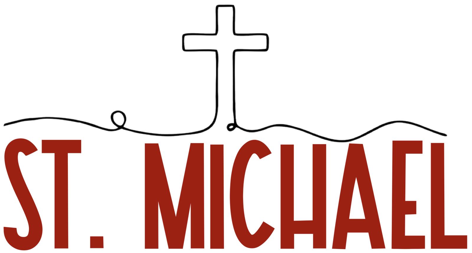 St. Michael With Line Cross