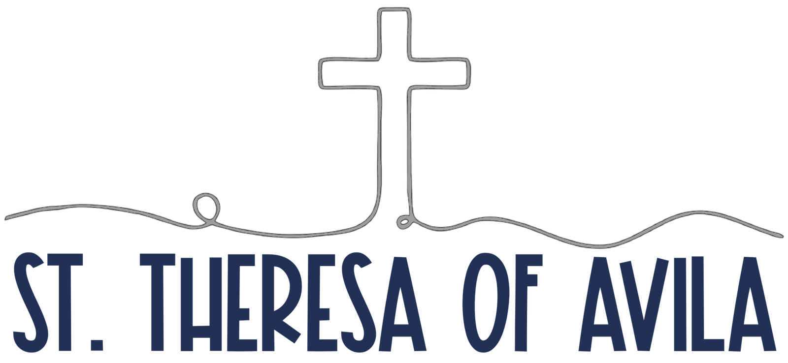 St. Theresa With Line Cross