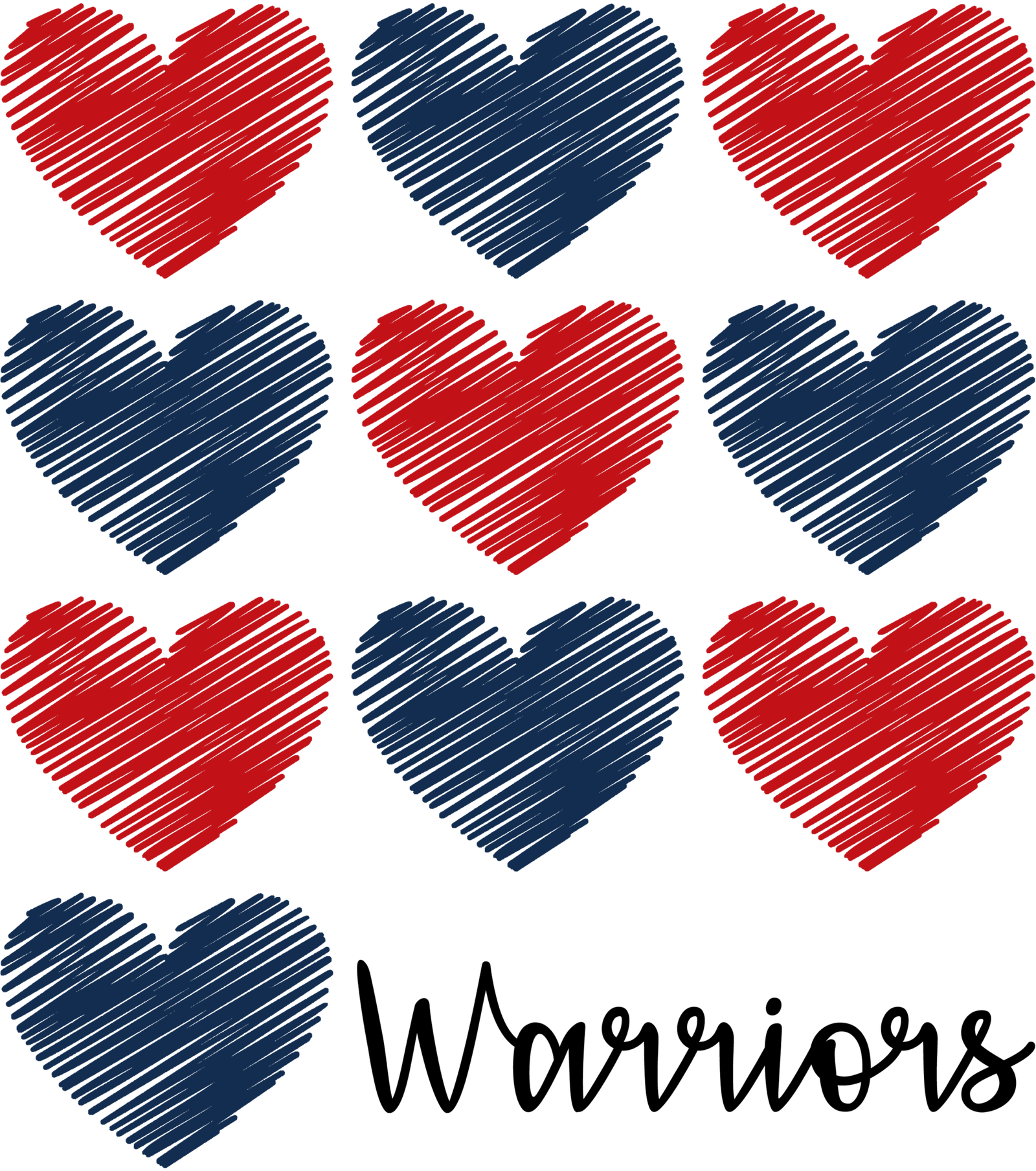 Warrior Spirit Designs Warriors 10 Hearts