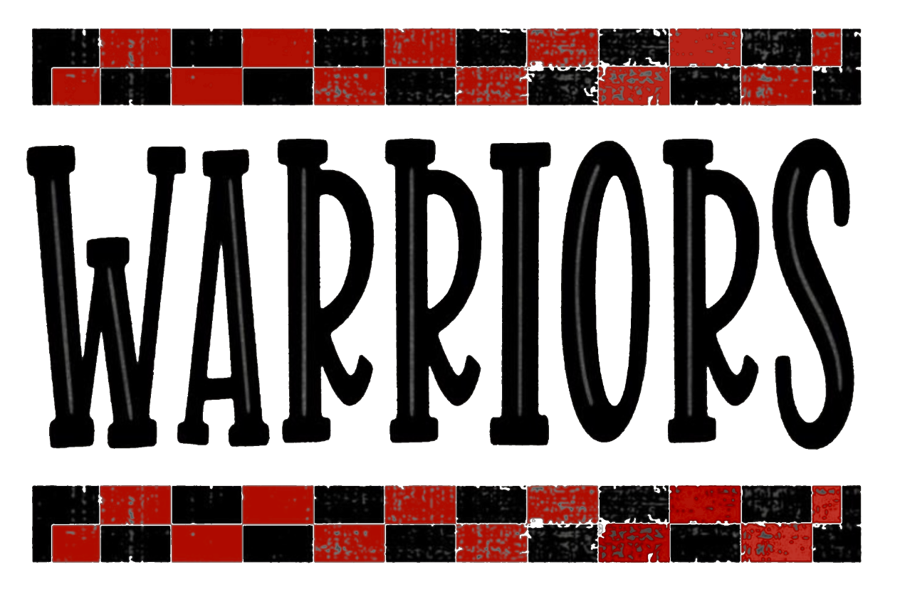 Warriors Black And Red Checkerboard